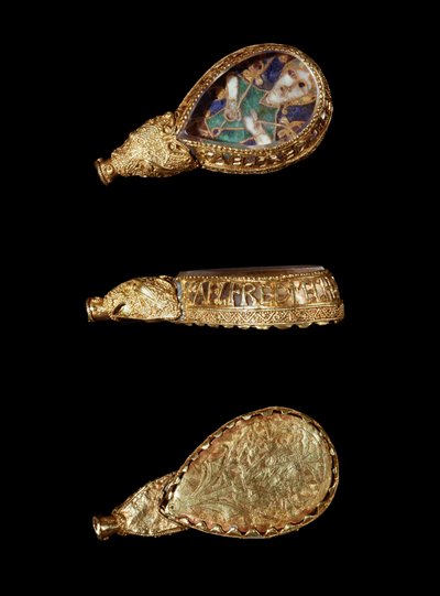 The Alfred Jewel by Anglo Saxon